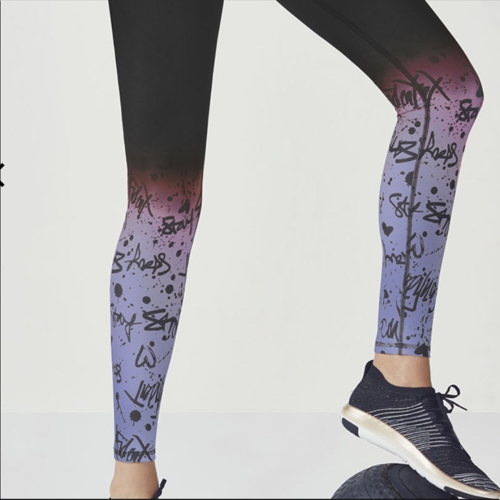 Fabletics x Demi Lovato Lissette Ombre Leggings